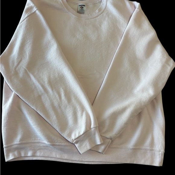 Jerzees NuBlend Women’s Pullover Sweatshirt Crewneck Light Pink XL - Picture 4 of 8